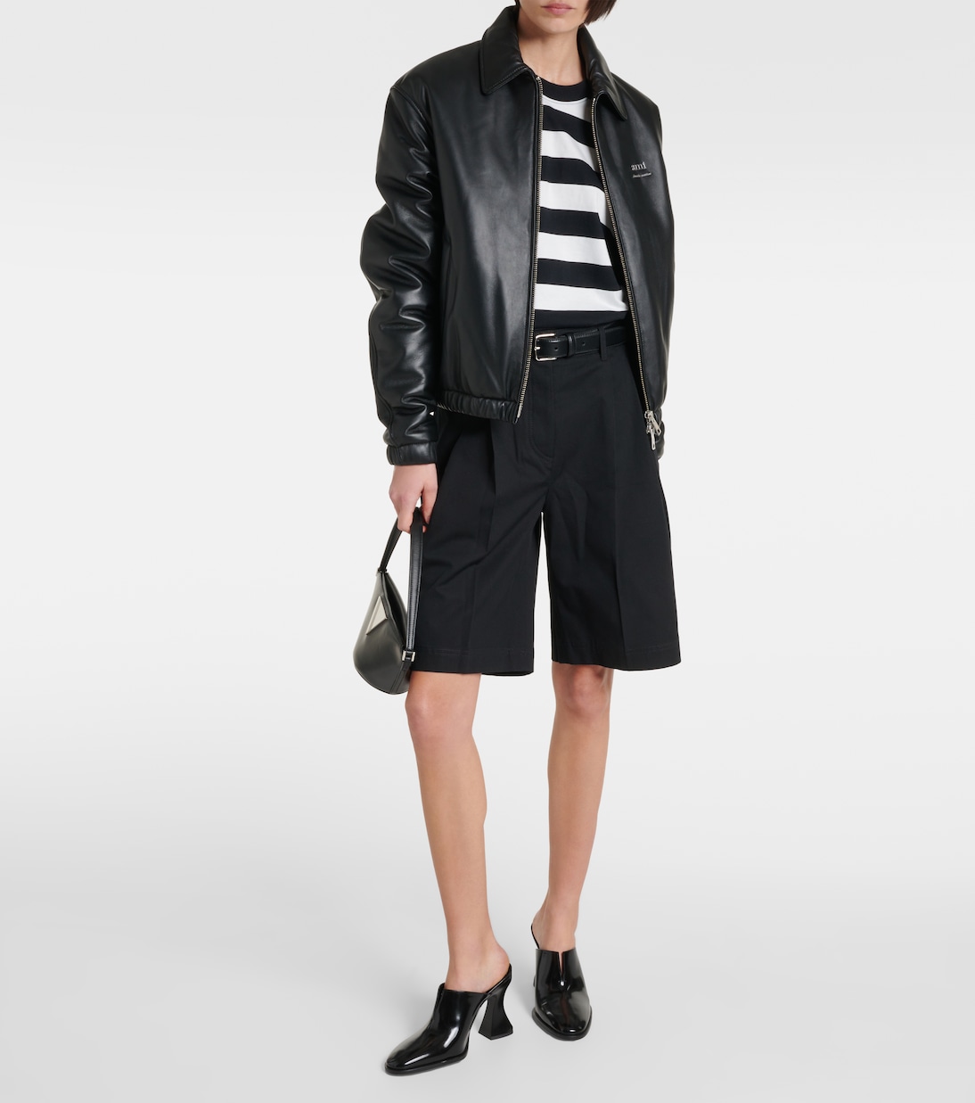 Lederjacke | Ami Paris