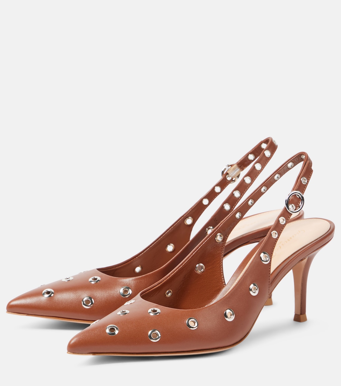 Pumps slingback Lydia 70 in pelle | Gianvito Rossi