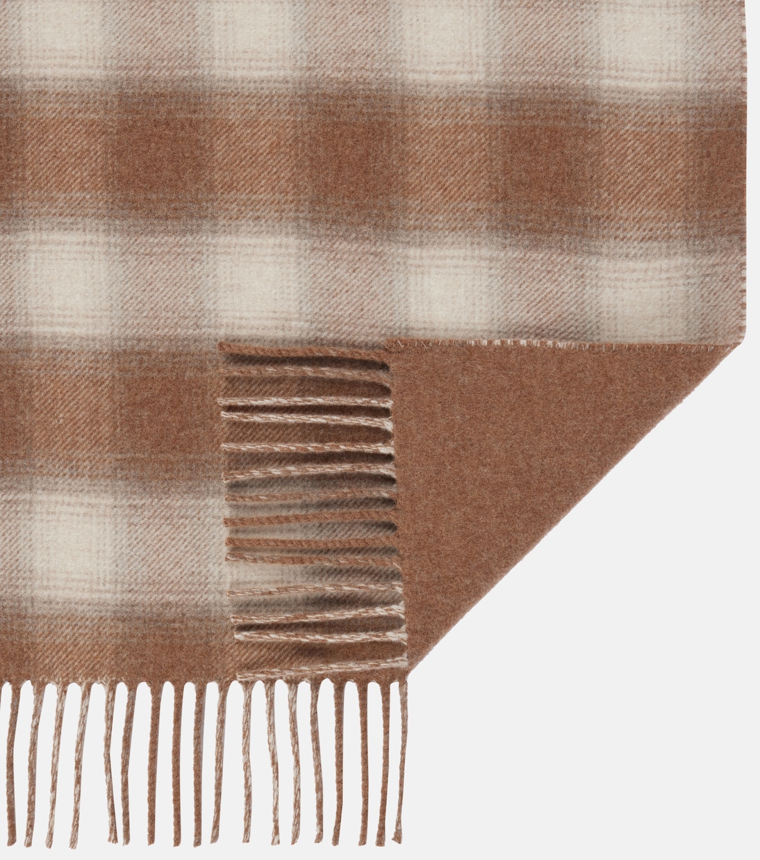Scialle in lana e cashmere tartan Loro Piana per stile giovane e raffinato