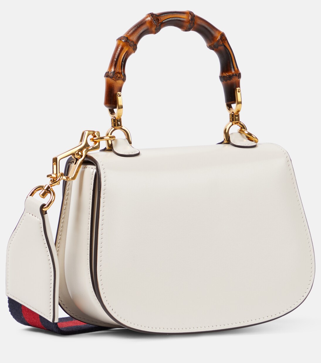 Gucci Bamboo 1947 Mini leather shoulder bag | Gucci