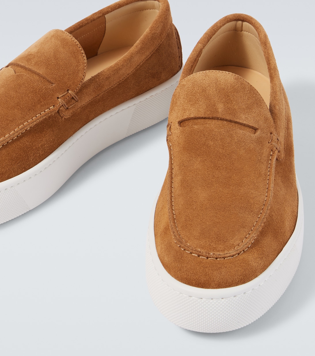 Loafers Paqueboat aus Veloursleder | Christian Louboutin