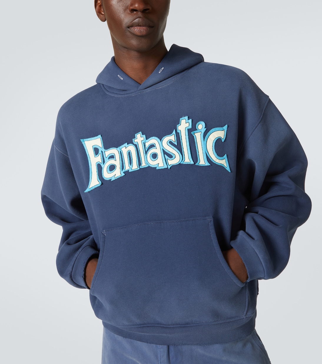 ERL Fantastic パーカー ダークブルー ERL Fantastic パーカー ダークブルー メンズ ERL Fantastic パーカー