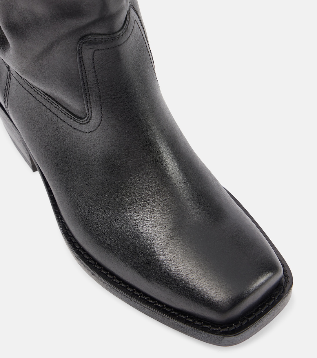 Bottines santiags Ademe en cuir | Isabel Marant