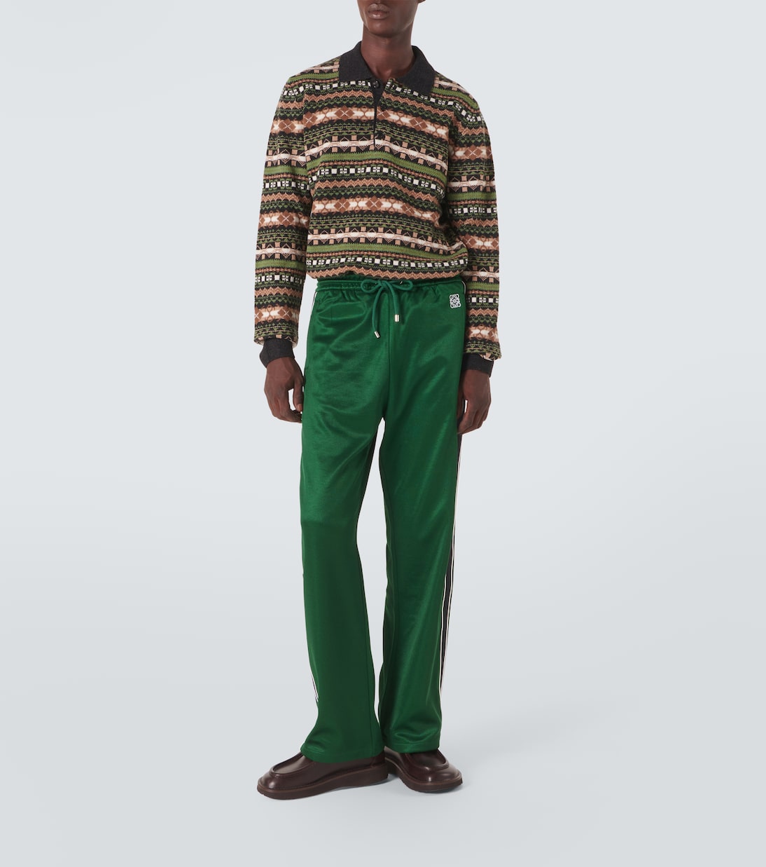 Pull en jacquard de laine | Loewe