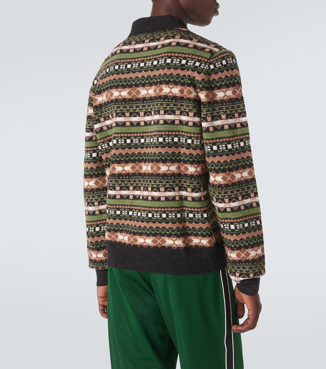 Pull en jacquard de laine | Loewe