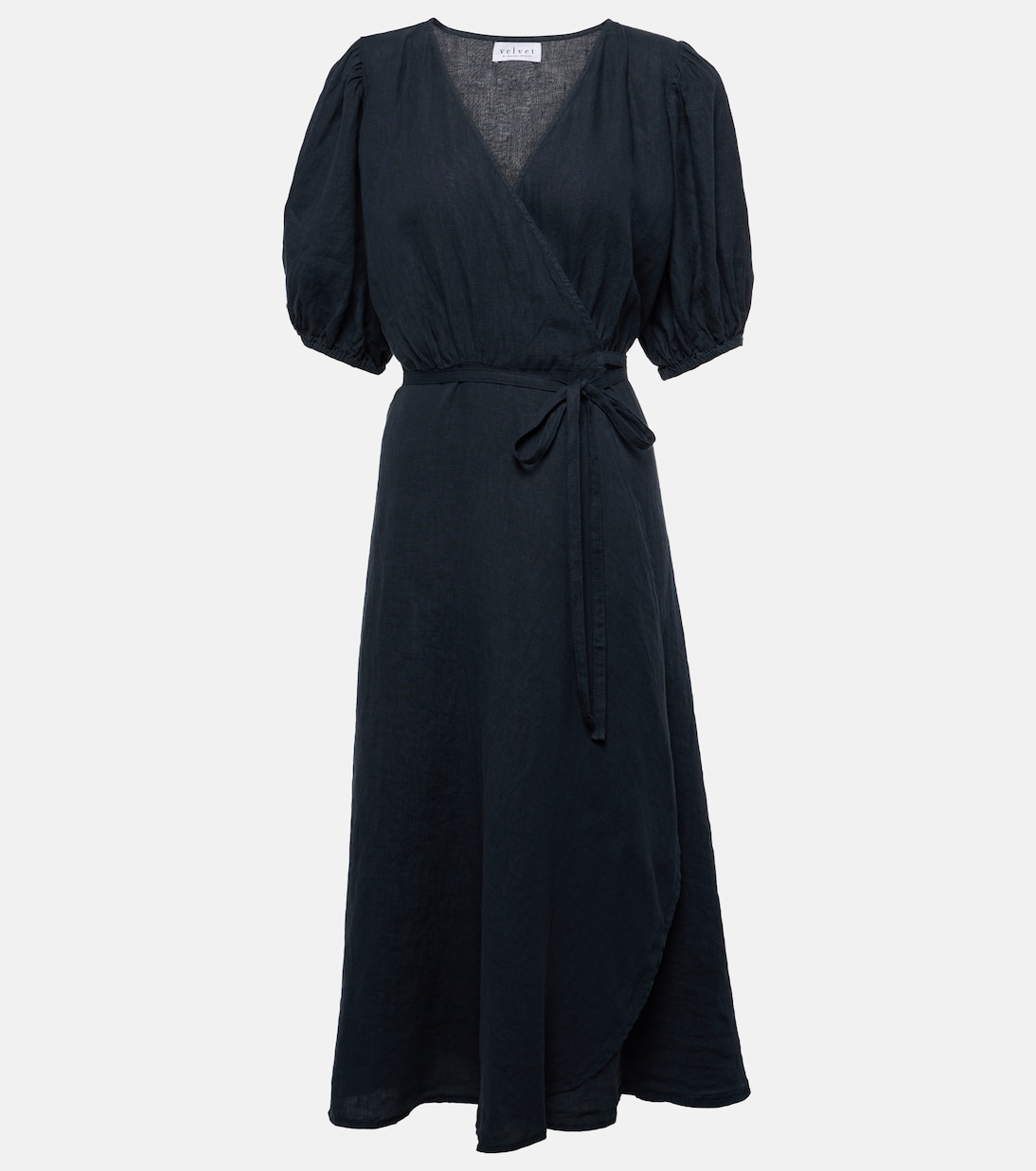 Abito midi Dalene in lino | Velvet