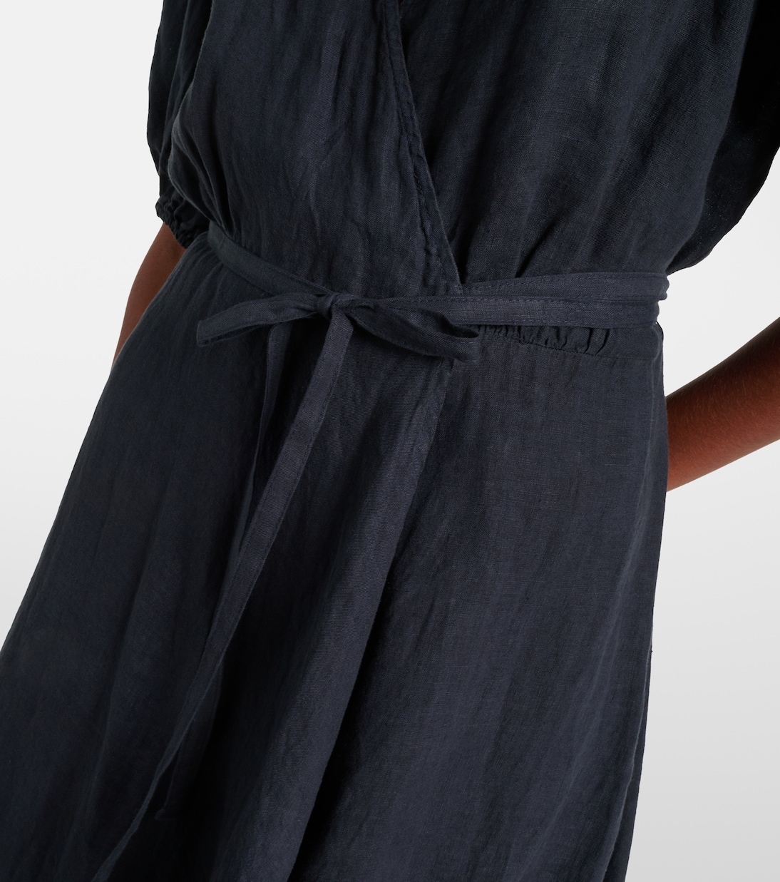 Abito midi Dalene in lino | Velvet