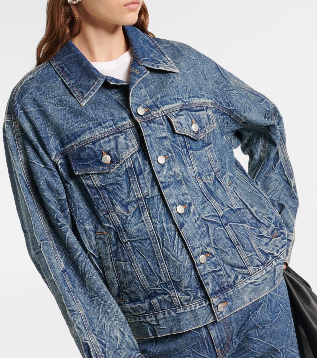Denim jacket in blue - MM 6 Maison Margiela | Mytheresa