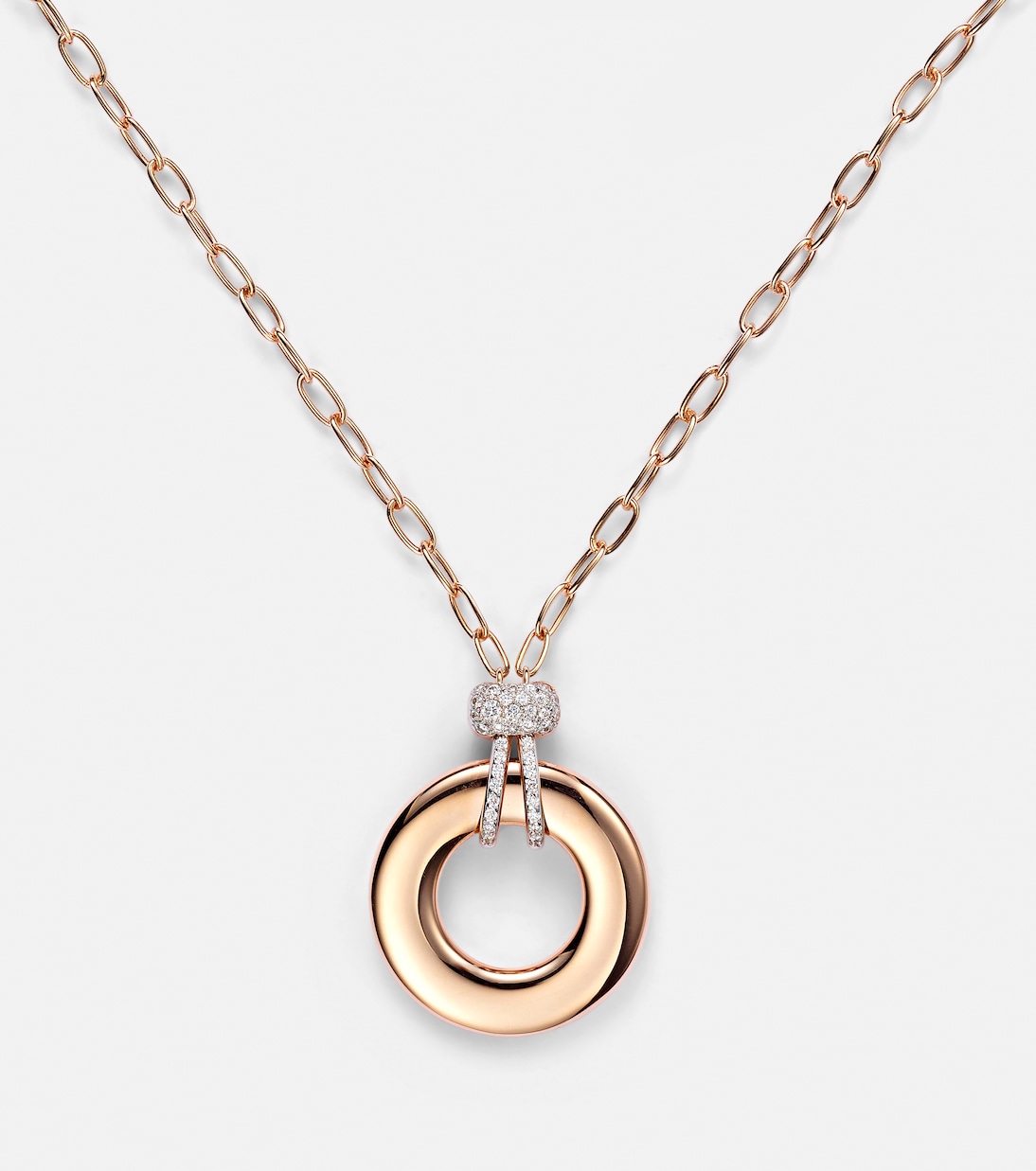Gioiello Iconica in oro rosa 18kt con diamanti - Collana Pomellato per giovani trendy