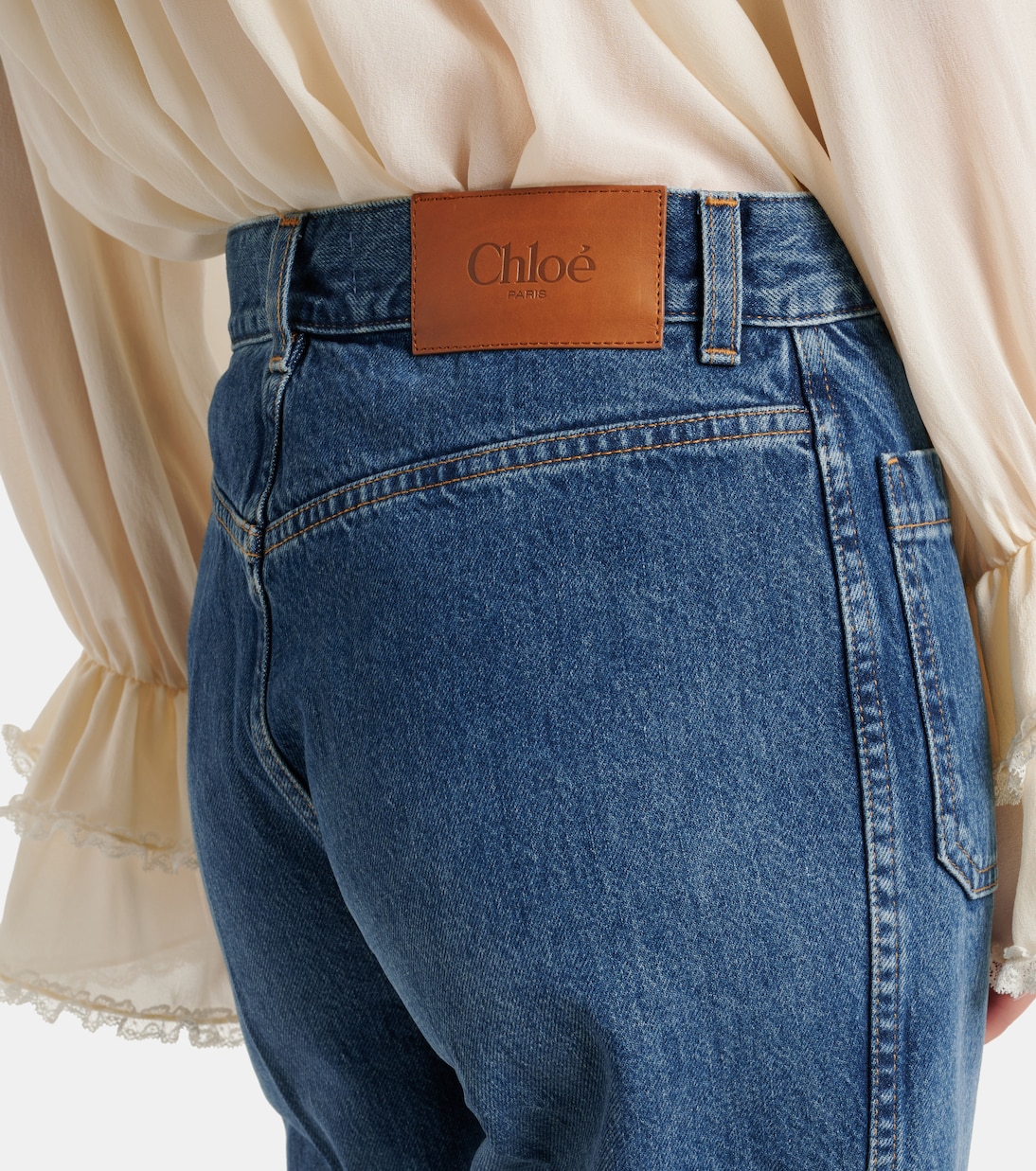 Jean ample raccourci | Chloé