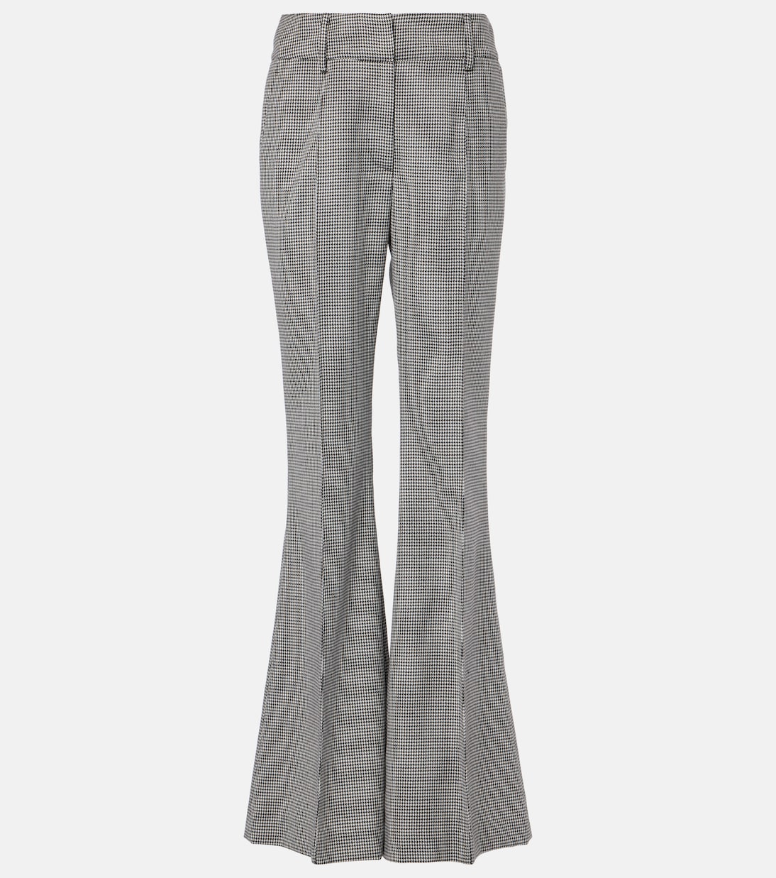 Rhein houndstooth wool flared pants | Gabriela Hearst