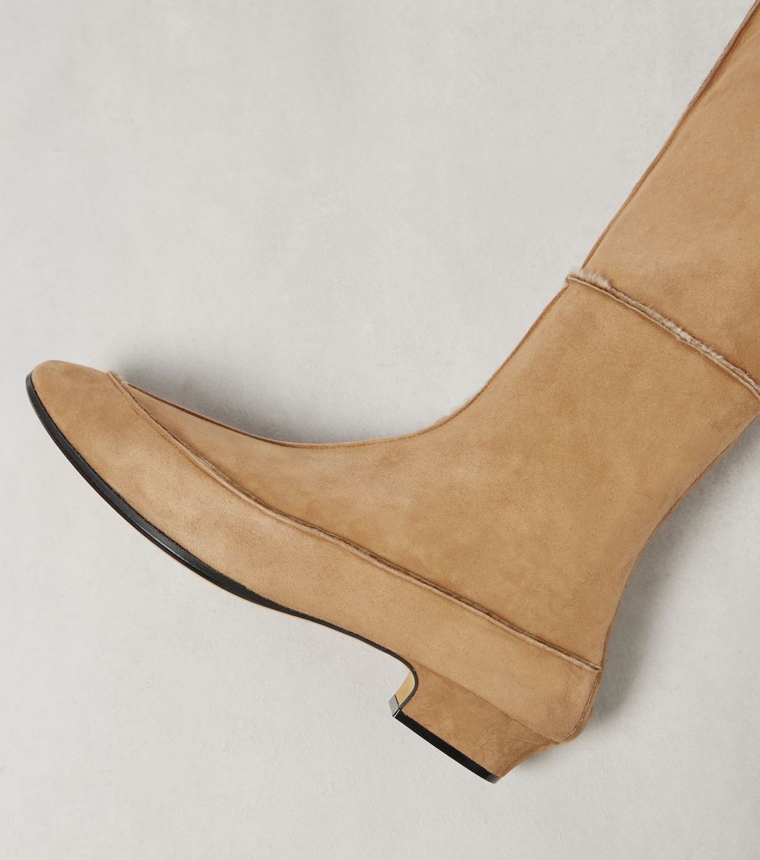 Awar suede over-the-knee boots | The Row