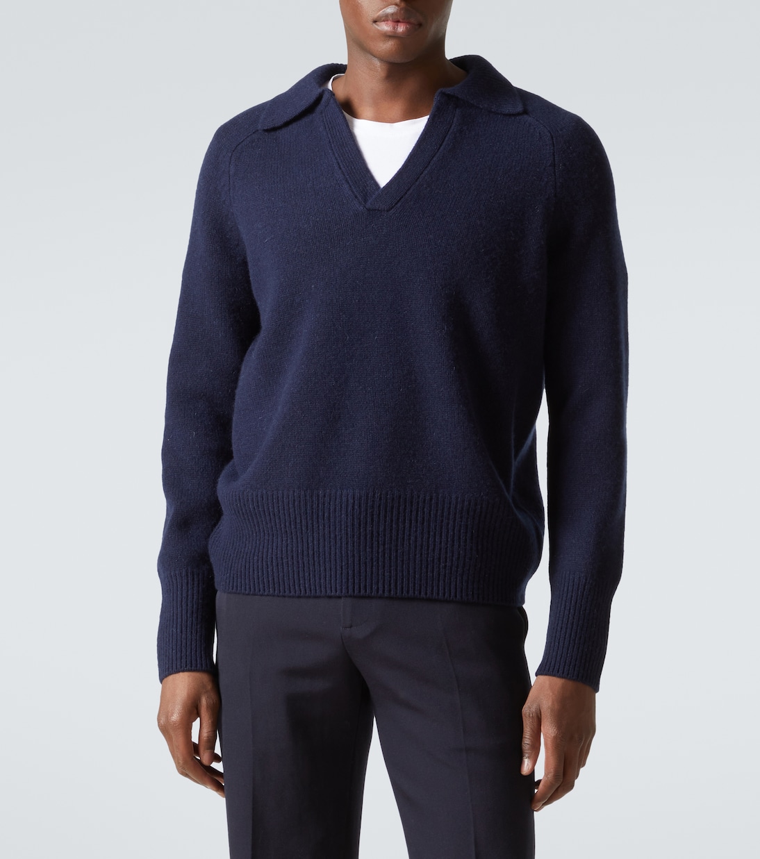Mr Clifton cashmere polo sweater | Arch4