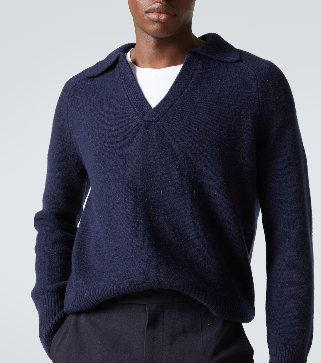 Mr Clifton cashmere polo sweater | Arch4