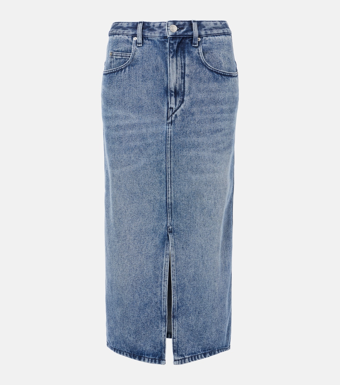 Falda midi Tilauriagz en denim | Marant Etoile