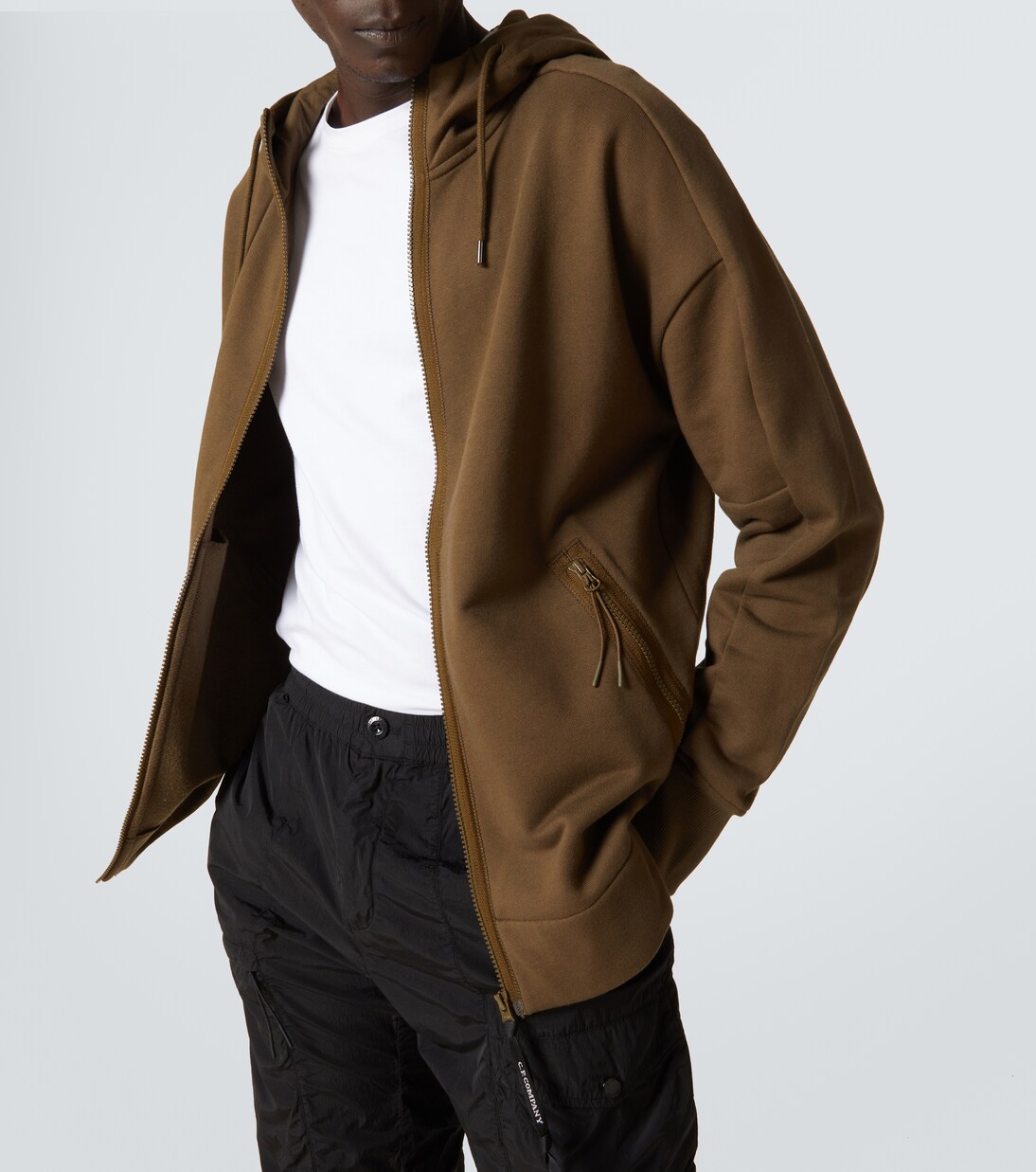 Kapuzenjacke Goggle aus Baumwolle | C.P. Company