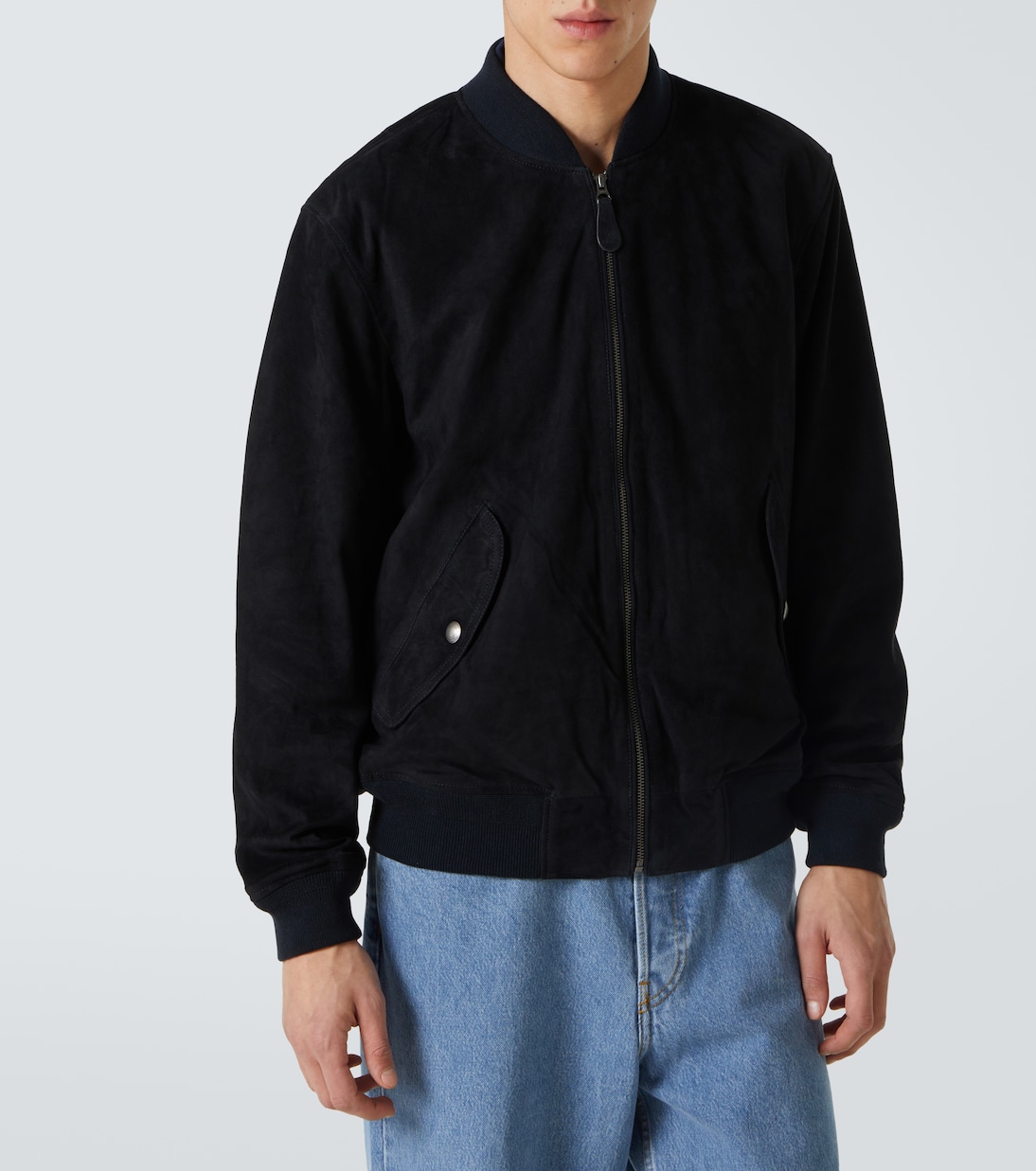 Bomber in suede con logo | Polo Ralph Lauren
