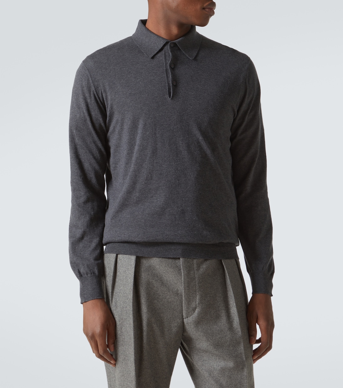 Polopullover aus Baumwolle | Kiton