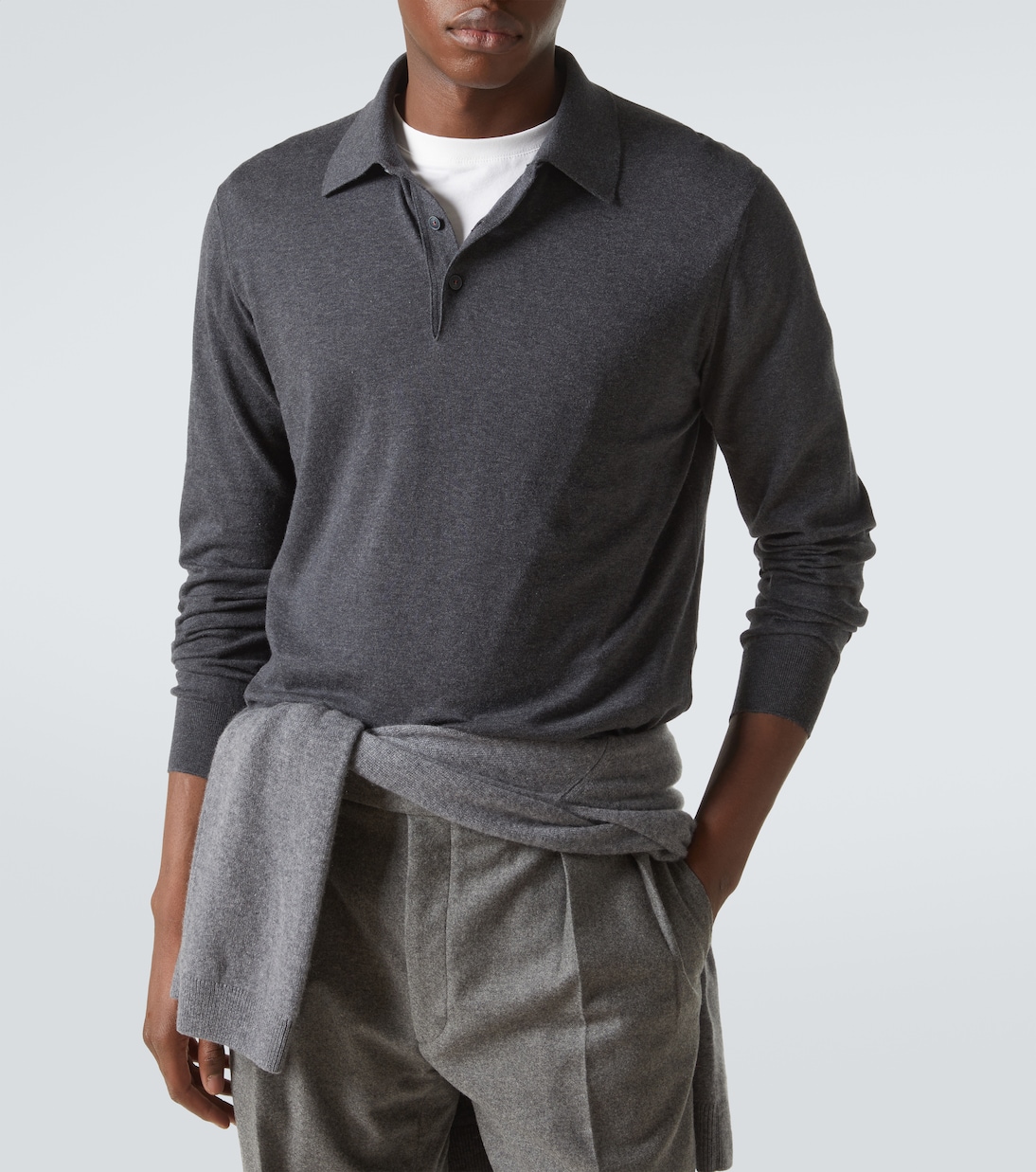 Polopullover aus Baumwolle | Kiton