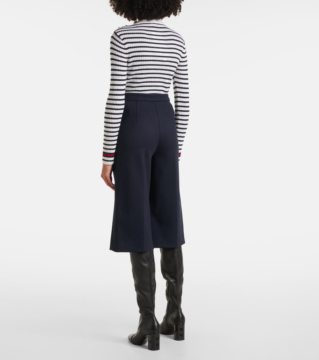 Jupe-culotte Valdez en laine mélangée | Max Mara