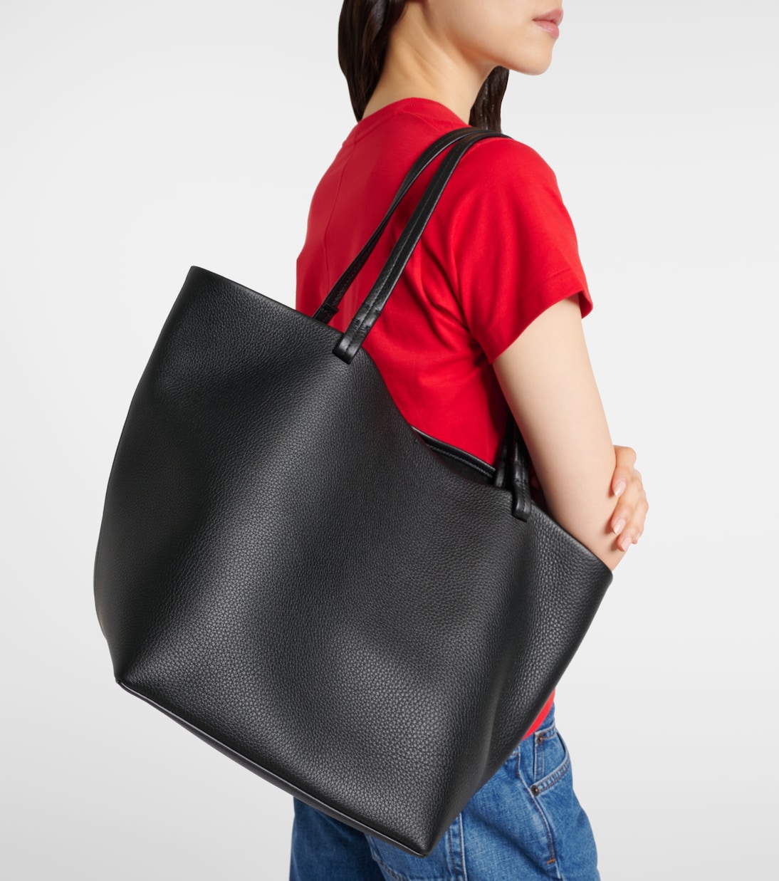 Borsa Park Three in pelle | The Row