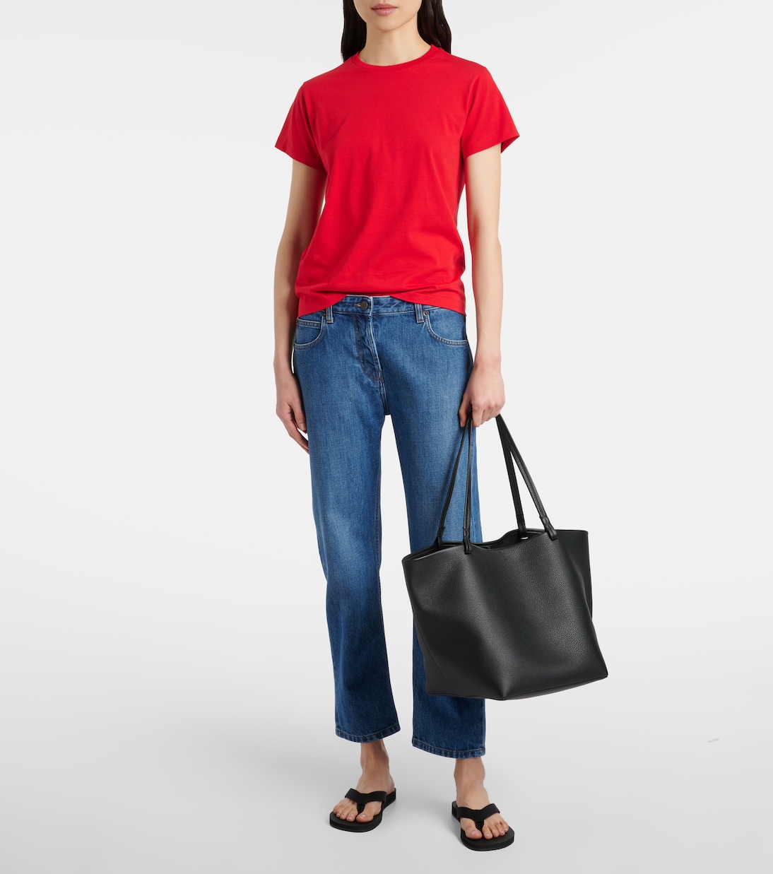 Borsa Park Three in pelle | The Row