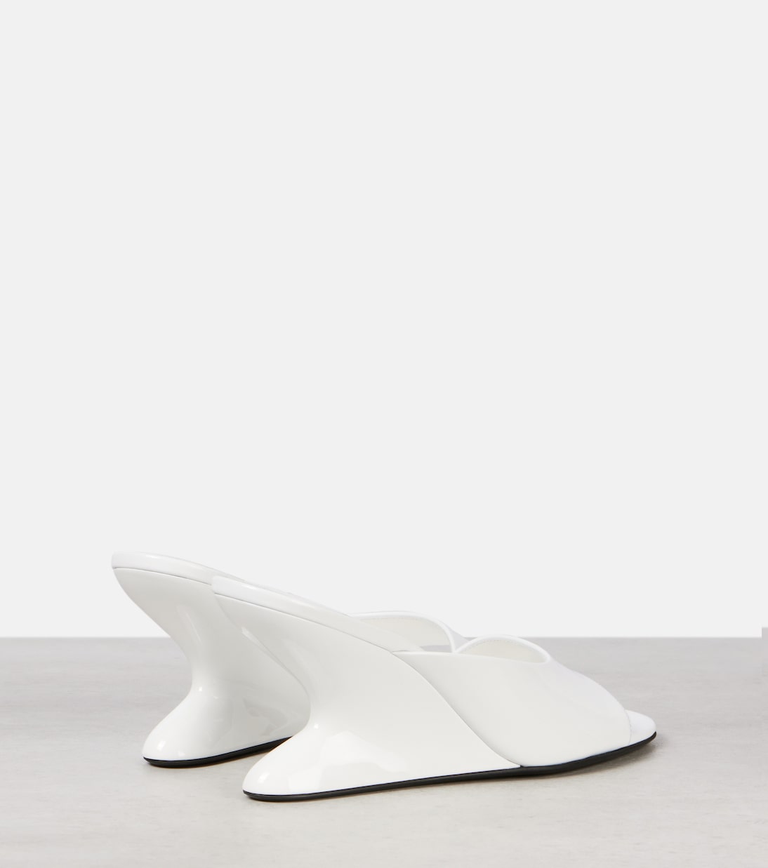 Cuñas Curve 75 de charol | Alaïa