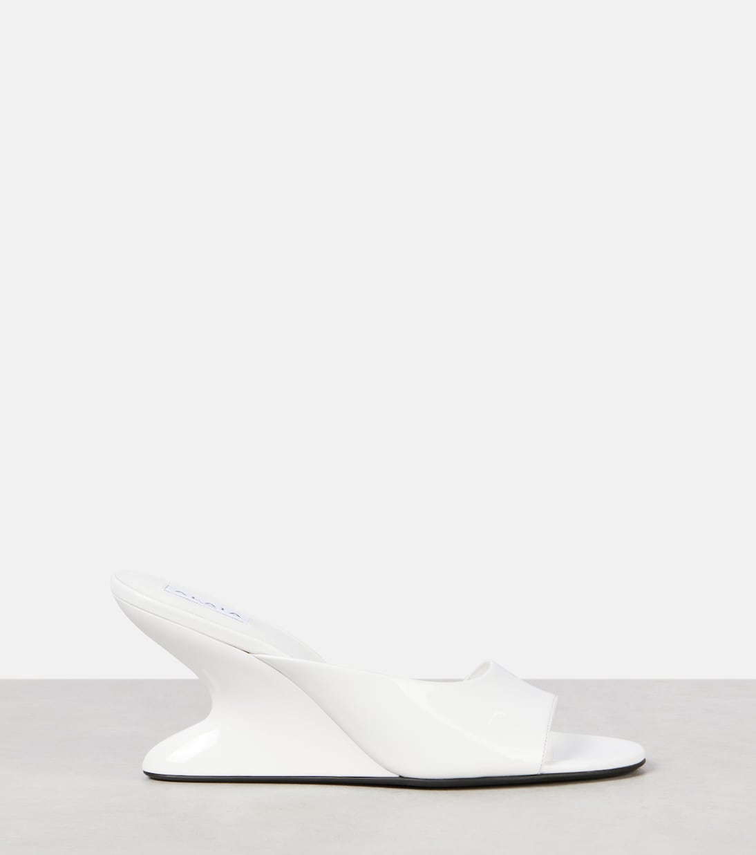 Cuñas Curve 75 de charol | Alaïa