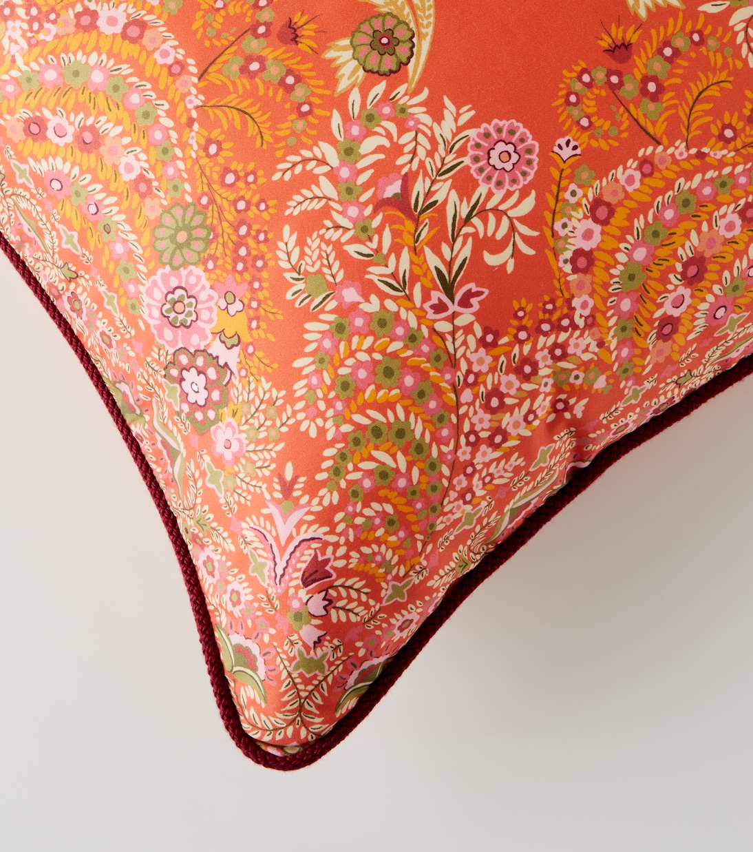 Cuscino in jacquard di cotone con stampa floreale | Etro
