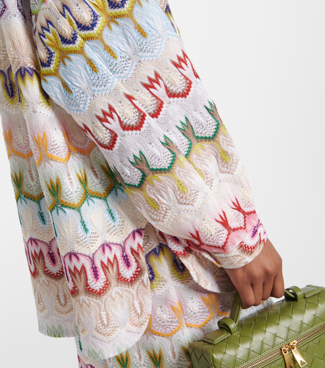 Blouse imprimée en lamé | Missoni