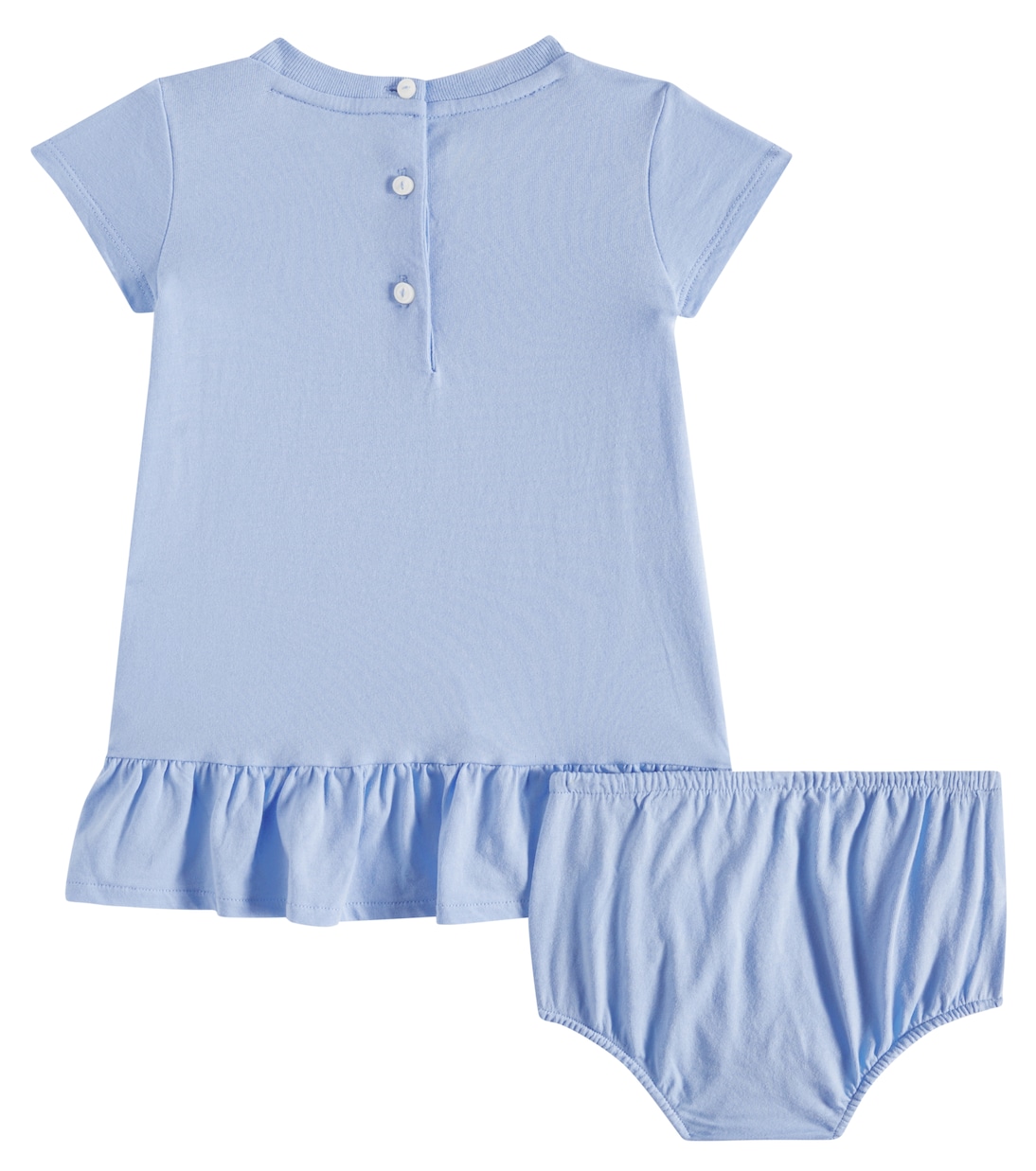 Bebé - set de vestido y braga Polo Bear de algodón | Polo Ralph Lauren Kids