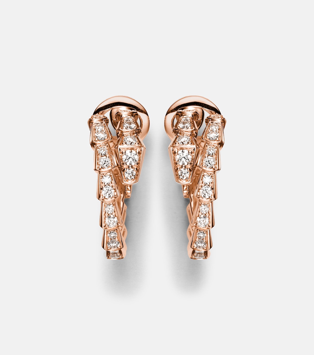 Bracelet Serpenti Viper en or rose 18 ct et diamants | Bvlgari