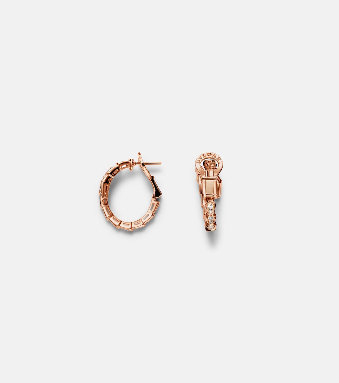 Bracelet Serpenti Viper en or rose 18 ct et diamants | Bvlgari