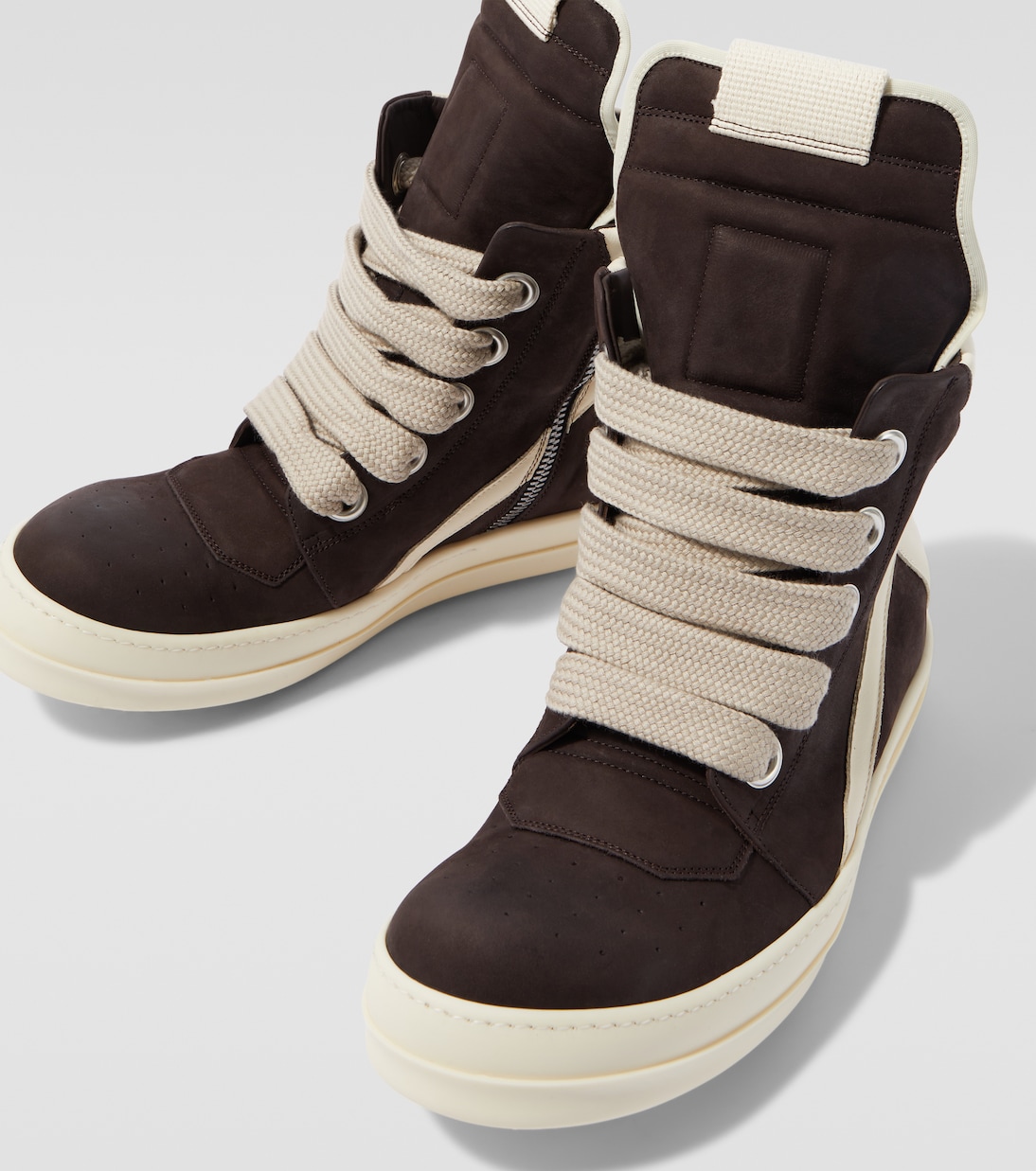 Sneakers Megageobasket aus Leder | Rick Owens
