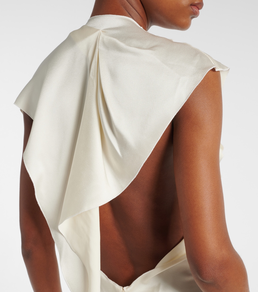 Robe aus Satin | Victoria Beckham