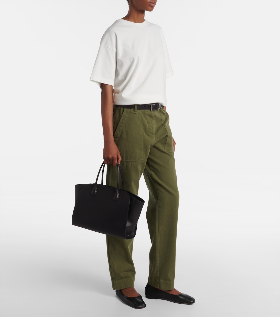 Sac Marlo 12 en cuir | The Row