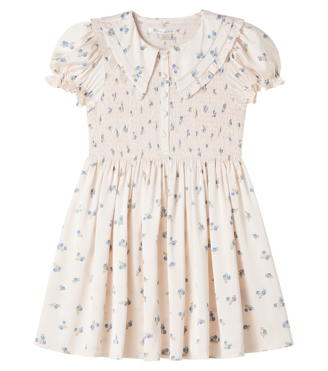 Sheeny floral shirred dress | Konges Sløjd