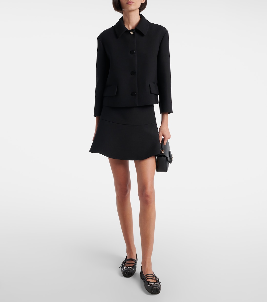 Chaqueta de lana con GG | Gucci