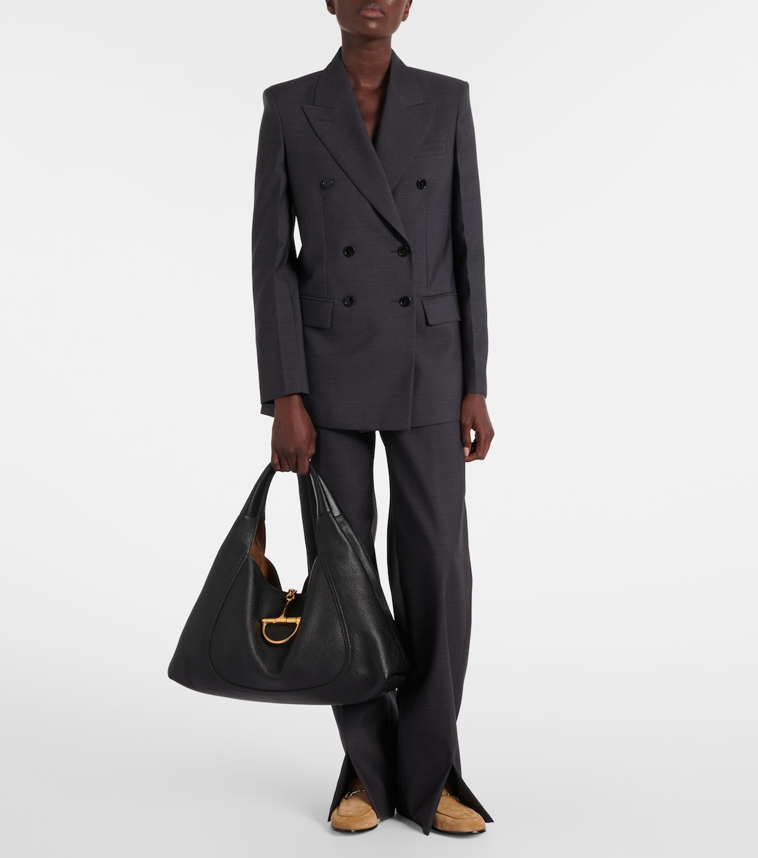 Gucci Softbit Maxi leather shoulder bag | Gucci