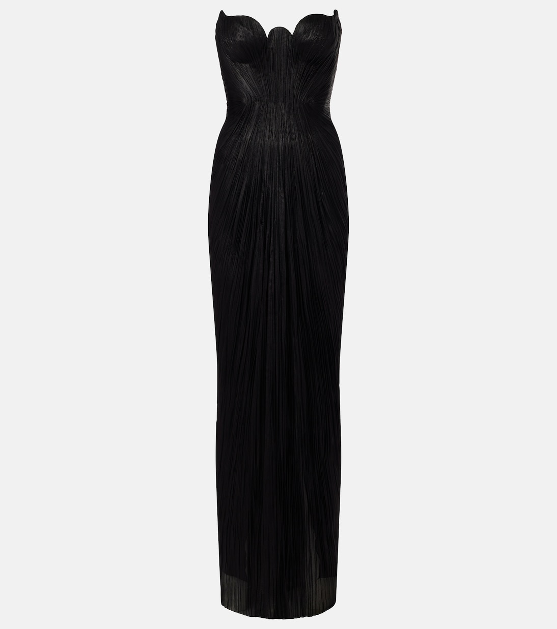 Jasleen silk tulle corset gown | Maria Lucia Hohan