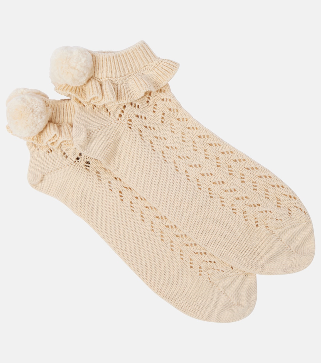 Socken Pompom aus Baumwolle | Valentino