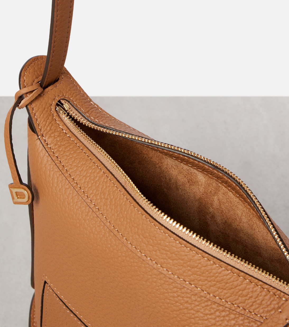 Pin Twist leather shoulder bag | Delvaux