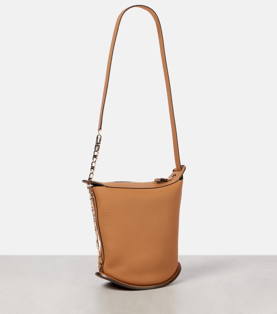 Pin Twist leather shoulder bag | Delvaux