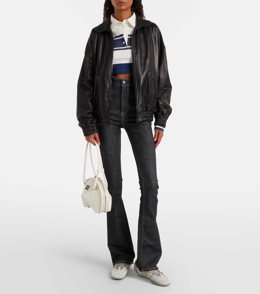 High-Rise Flared Jeans | Acne Studios