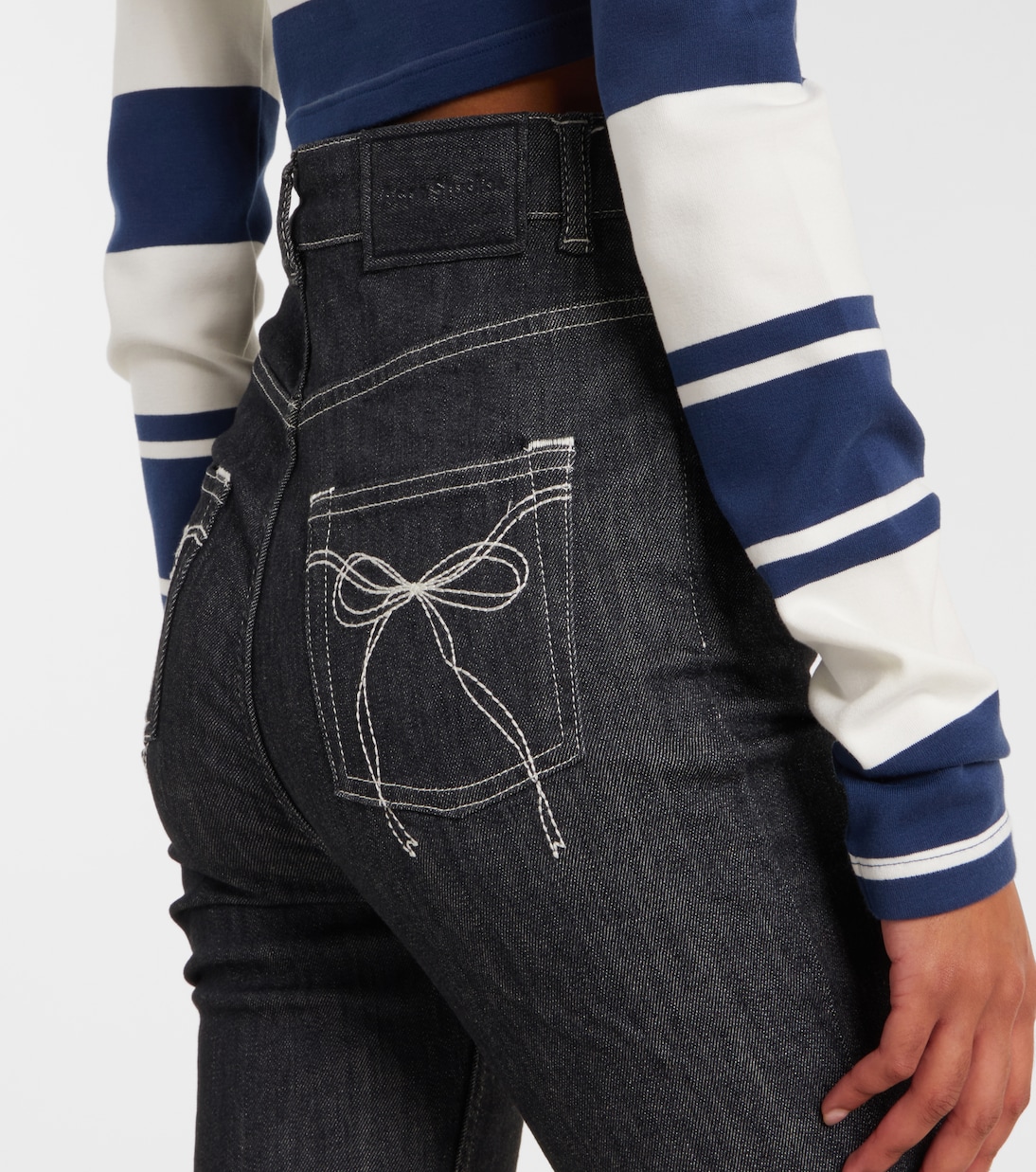 High-Rise Flared Jeans | Acne Studios