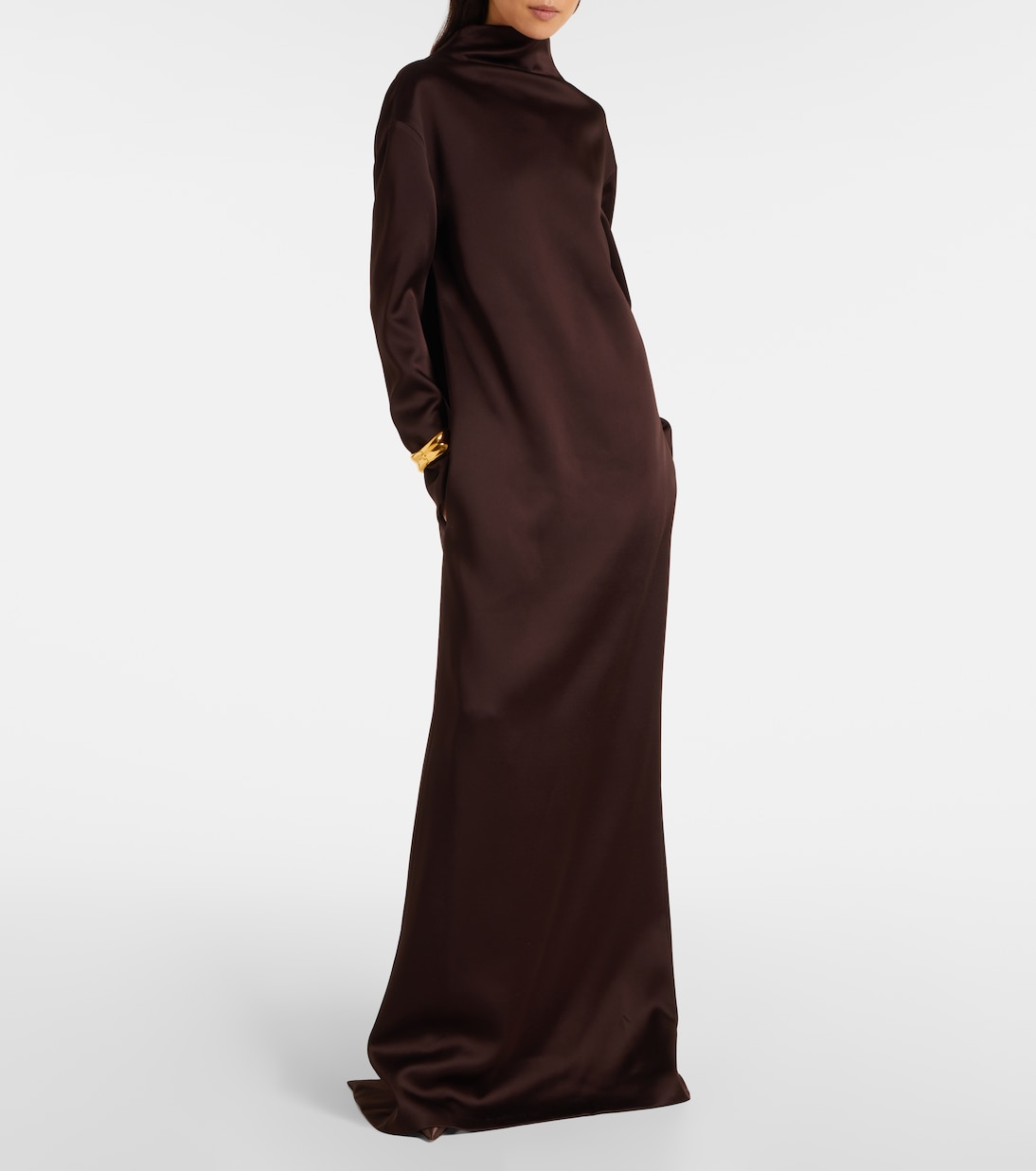 Crêpe satin gown | Tom Ford