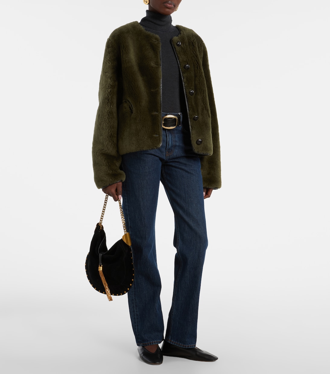 Reversible shearling jacket | Blazé Milano