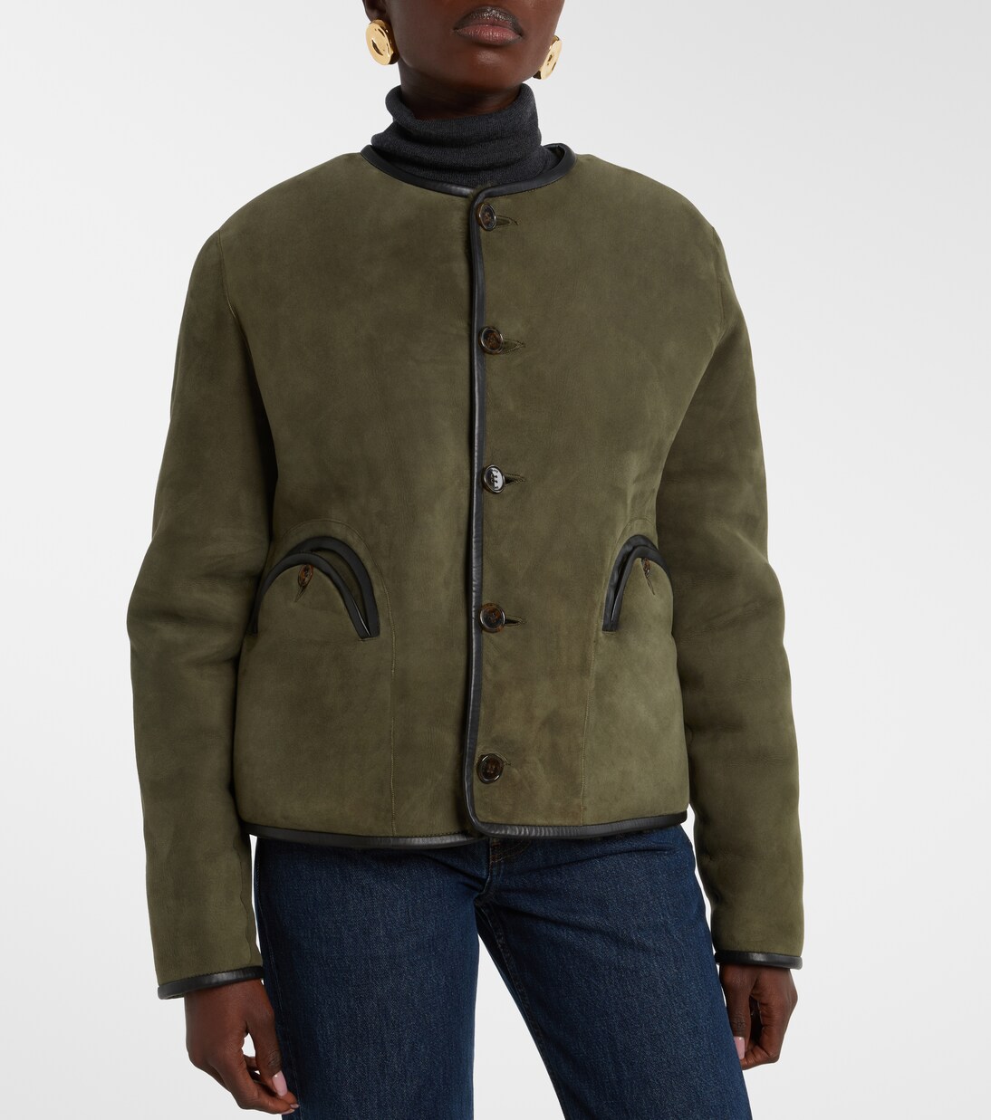 Reversible shearling jacket | Blazé Milano