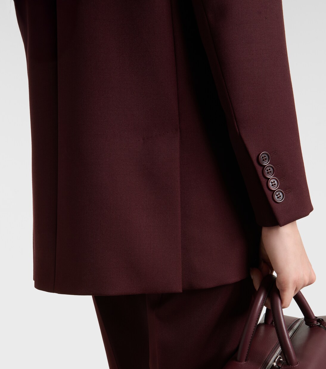 Farad double-breasted virgin wool blazer | Max Mara