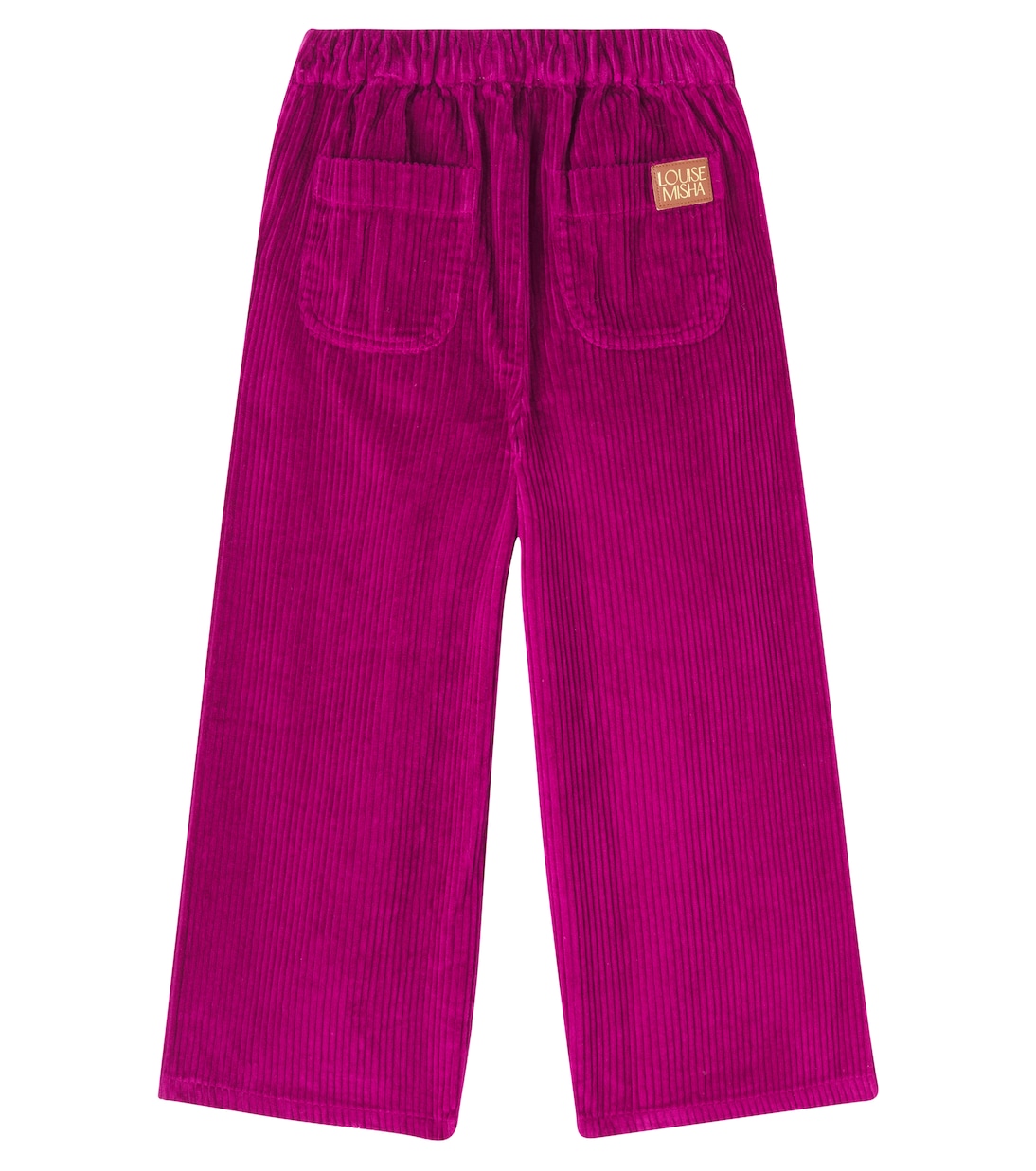 Cotton corduroy wide-leg pants | Louise Misha